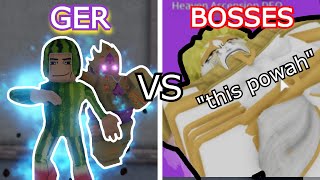 YBA GER Strongest Stand vs All Bosses [upl. by Gina]