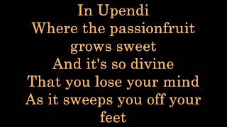 Upendi lyrics [upl. by Ayomat]