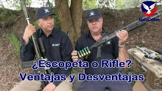 Escopeta o Rifle  Ventajas y Desventajas [upl. by Herrington]