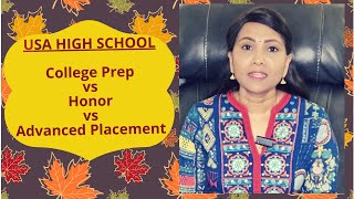 USA High School CP Vs Honor Vs AP Class  Tamil Vlog USA  Tamil Vlogger In America [upl. by Pachston]