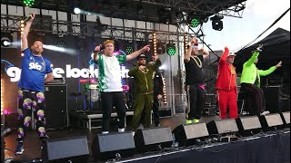 Goldie Lookin Chain performing live at Merthyr Rising 2022 [upl. by Sclar]