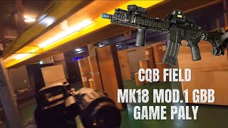 CQB AIRSOFT GAME  MK18  GLOCK 17 GEN5 MOS [upl. by Attemaj756]