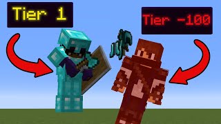 A Minecraft Noob Gets Tier Tested [upl. by Ellecram]