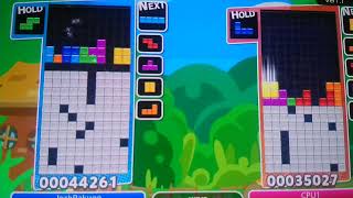 Schezo Wegey Vs Rulue Puyo Puyo Tetris Gameplay [upl. by Rebbecca]