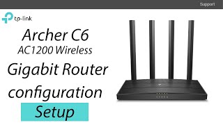 TPLink Archer C6 Setup and Configuration [upl. by Notsud187]