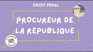 PROCUREUR DE LA REPUBLIQUE 🔤 [upl. by Gereld]