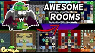 AWESOME HOTEL ROOMS in Growtopia [upl. by Hermann]