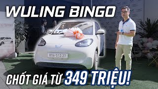 Xem nhanh Wuling Bingo Hạng A từ 349 triệu đã gồm pin có gì đấu VinFast [upl. by Sobel540]