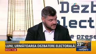 Dezbatere electorală dintre candidații la funcția de președinte Maia Sandu și Alexandr Stoianoglo [upl. by Nat797]