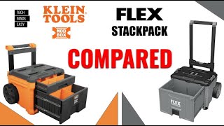 Rolling Drawer COMPARISON FLEX STACK PACK Rolling Drawer KLEIN ModBox Rolling Drawer [upl. by Loux336]