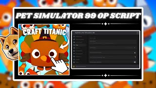 NEW Pet Simulator 99 OP SCRIPT PASTEBIN 2024AUTOFARM AUTO DIG  AUTOBUY AREA AUTO CLAIM ALL [upl. by Llertnod]