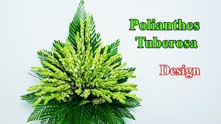 How to Arrange Flower AltarPolianthes tuberosa with 70 Flowers  201 [upl. by Inaja]