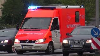 RTW Rettungsdienst Warendorf RW Ostbevern [upl. by Ednihek]