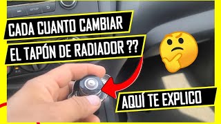 🔥 CADA CUÁNTO Debo CAMBIAR El TAPÓN Del RADIADOR 🔥 ✅️Aquí Te Lo EXPLICO✅️ [upl. by Aisaim]