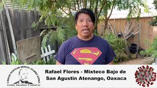 Rafael Flores  Mixteco Bajo de San Agustin Atenango Oaxaca [upl. by Euqinitram838]