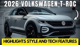 2026 Volkswagen T Roc Ultimate Review Guide 🚗 [upl. by Kentigera447]