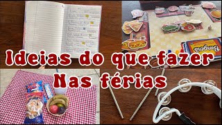 15 Ideias do que fazer nas férias [upl. by Anayhd]