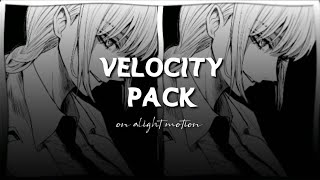 Popular Velocity Pack on Alight Motion  make a velocity edit with me  Link  XML File  Moonie [upl. by Sevik]