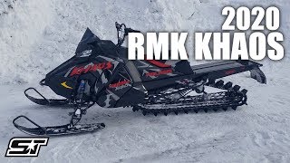 2020 Polaris RMK KHAOS 155 Walk Around amp First Impressions [upl. by Shane]