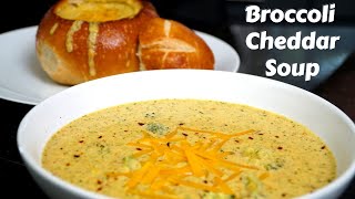 How To Make Broccoli Cheddar Soup  Better Than Panera [upl. by Esilahs215]