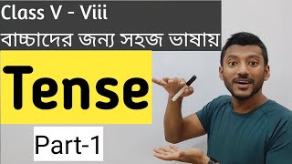 আর ভুলবে না টেন্স। Tense Basic Class for Junior Level Students  Bangla medium students [upl. by Annaohj]