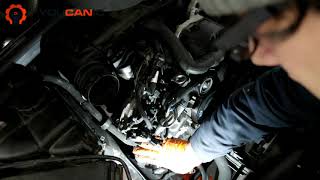 Mercedes Benz Timing Chain Tensioner Replacement [upl. by Keraj104]