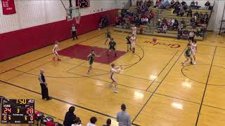 Groton High School vs Newfield High School Mens JV Basketball [upl. by Eidnyl]