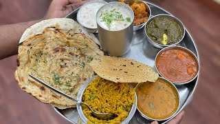 Golden Thali  Pure Veg Punjabi Restaurant  Est in 1994  Chickpet Bangalore  Monk Vlogs [upl. by Aivatnwahs866]