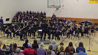 NCMS Pioneer Band Concert  7th Grade  Tripwire [upl. by Doowle200]