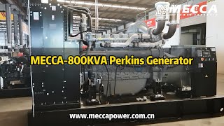 MECCAOpen Type 800KVA Perkins Generator Set [upl. by Grady]