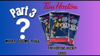 Part 3 of Tim Hortons Hockey Cards [upl. by Wheeler]