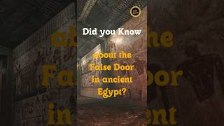 The False door at Egyptian Museum travel egypt didyouknow [upl. by Ydassac]