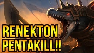 League Of Legends  Renekton Pentakill [upl. by Ause]