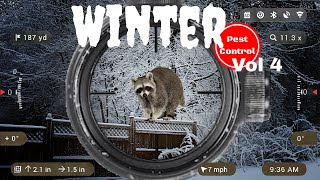 Winter Pest Control  Vol 4  EDgun Leshiy Leyla R5M and ATN X Sight 4K Pro [upl. by Kcolttam]