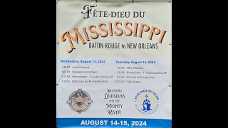 Fete Dieu du Mississippi at St Michaels Church [upl. by Bandur61]