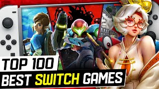 TOP 100 BEST NINTENDO SWITCH GAMES 2024 [upl. by Fairlie807]