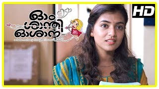 Ohm Shanthi Oshaana Movie Scenes  Vineeth encourages Nazriya to propose Nivin again  Lal Jose [upl. by Odranoel]