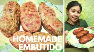 How to make Homemade Embutido [upl. by Dyan]