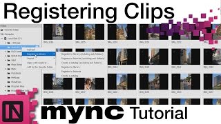 Mync Tutorial  Registering Clips [upl. by Rance146]