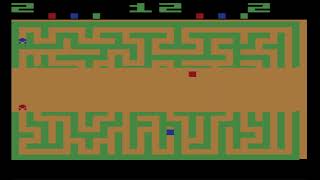 Maze Craze A Game of Cops and Robbers  CX2635 – 1978  Atari  VCS2600  Gameplay  Rick Maurer [upl. by Baudelaire]