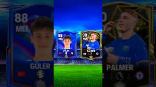 🇹🇷Güler vs palmer 🏴󠁧󠁢󠁥󠁮󠁧󠁿fcmobilefifamobilefifaootballgame bosseafc24shortsshort [upl. by Alebasi]