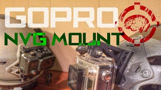 GoPro NVG Mount  BrainExploder Airsoft Gopro Mount [upl. by Nuawed]