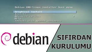 Debian Kurulumu Detaylı Anlatım [upl. by Subir707]