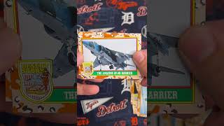 91 Topps Desert Storm Card Pack Ripping  nonsportscards 90s nostalgia rippingpacks military [upl. by Hesper]