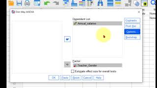 Welch Test for Equality of Means in SPSS [upl. by Nynnahs]