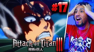 LEVI HUMILLA AL TITAN BESTIA 😱  PRIMERA VEZ ATTACK ON TITAN TERCERA TEMPORADA CAPITULO 17 [upl. by Stroup]