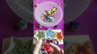 shorts magnificent game of colored beads spilled diy games funny [upl. by Valerio]