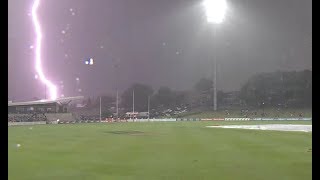 Lightning does strike twice Incredible scenes in Drummoyne déjà vu  AFLW  2019  AFL [upl. by Eulalia]