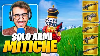 PROVO TUTTE LE ARMI MITICHE DEL CAPITOLO 5 DI FORTNITE [upl. by Tray677]