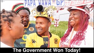 Moroka Swallows 01 Kaizer Chiefs  The Government Won Today [upl. by Selway728]